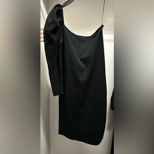 Mango one shoulder dress